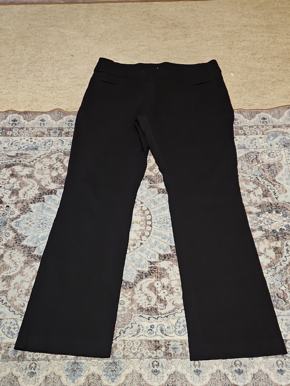 Apt. 9 Black Boot-Cut Stretch Pants